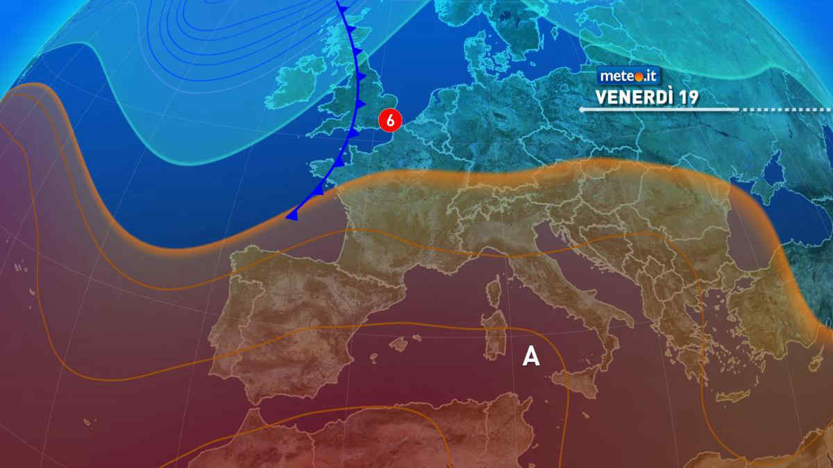 Meteo 19 luglio, picco del caldo africano ma da domenica si cambia