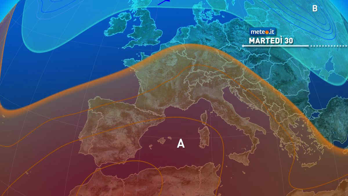 Meteo: luglio si chiude con caldo e afa, poi tornano i temporali al Nord. Le previsioni da martedì 30