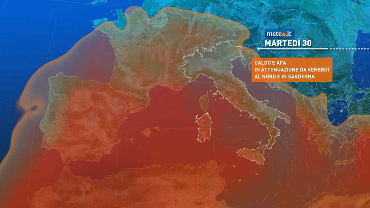 Meteo: sole e caldo afoso, ma a inizio agosto tornano i temporali. Le previsioni dal 30 luglio