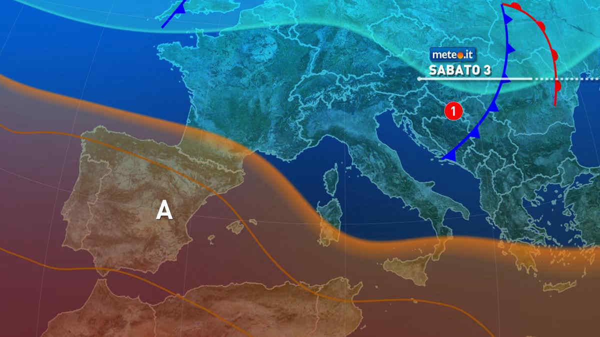 Meteo: caldo in attenuazione nel weekend, anche al Sud. Forti temporali: ecco dove