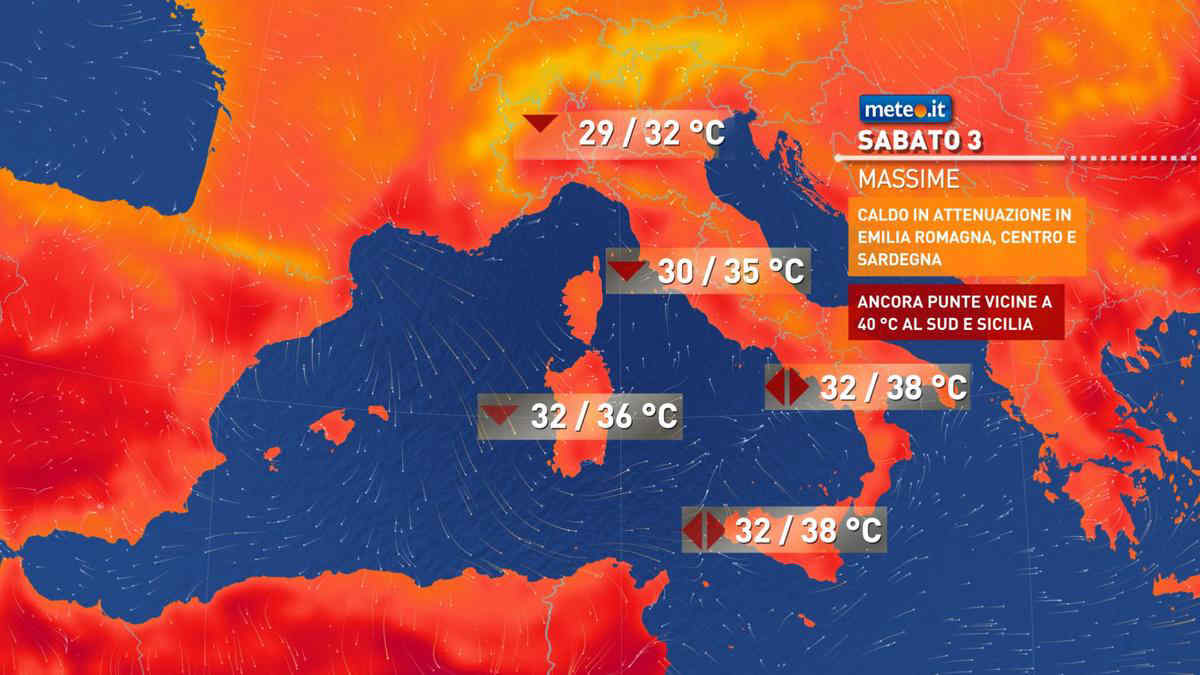 Meteo 3 agosto: temporali e rischio grandine! Il caldo dà tregua