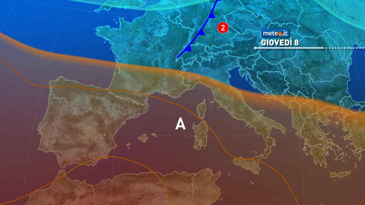 Meteo 8 agosto: caldo e afa in aumento! Nel weekend oltre 40°C