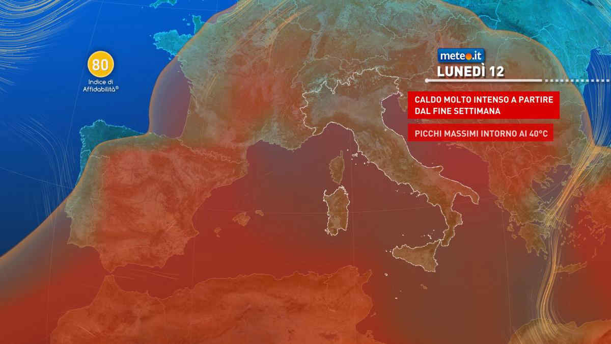 Meteo, ondata di caldo infinita: la tendenza per Ferragosto