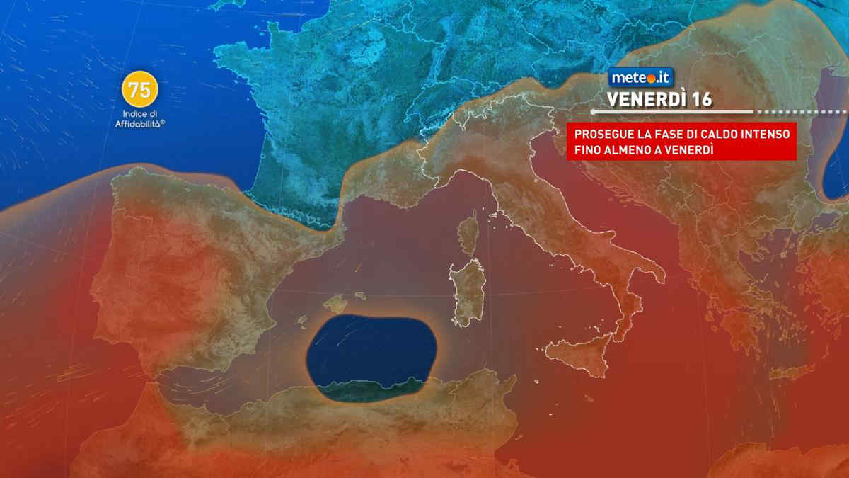 Meteo: Ferragosto rovente e anche oltre! La tendenza meteo