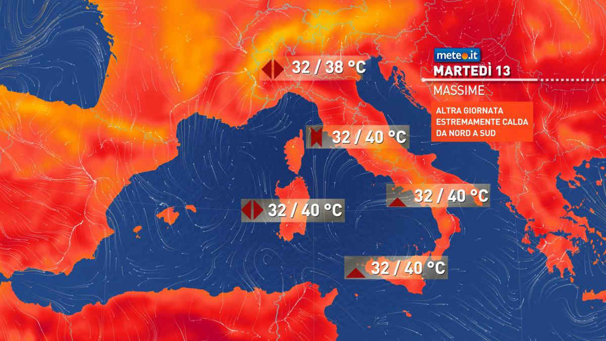 Meteo, verso un Ferragosto a 40 gradi: prosegue il caldo africano