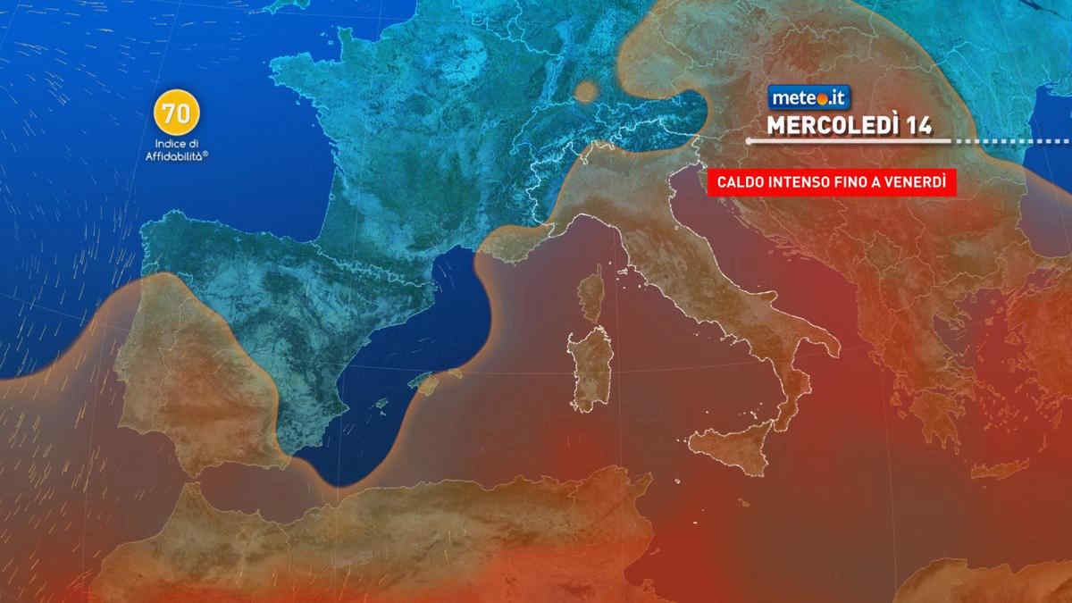 Meteo, caldo africano e afa ma dopo Ferragosto si cambia