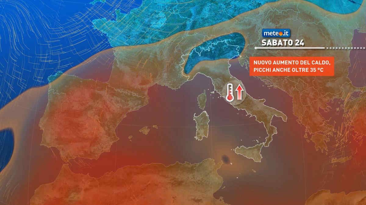 Meteo weekend, l'estate alza la voce: anticiclone e punte oltre i 35 gradi. La tendenza dal 23 agosto