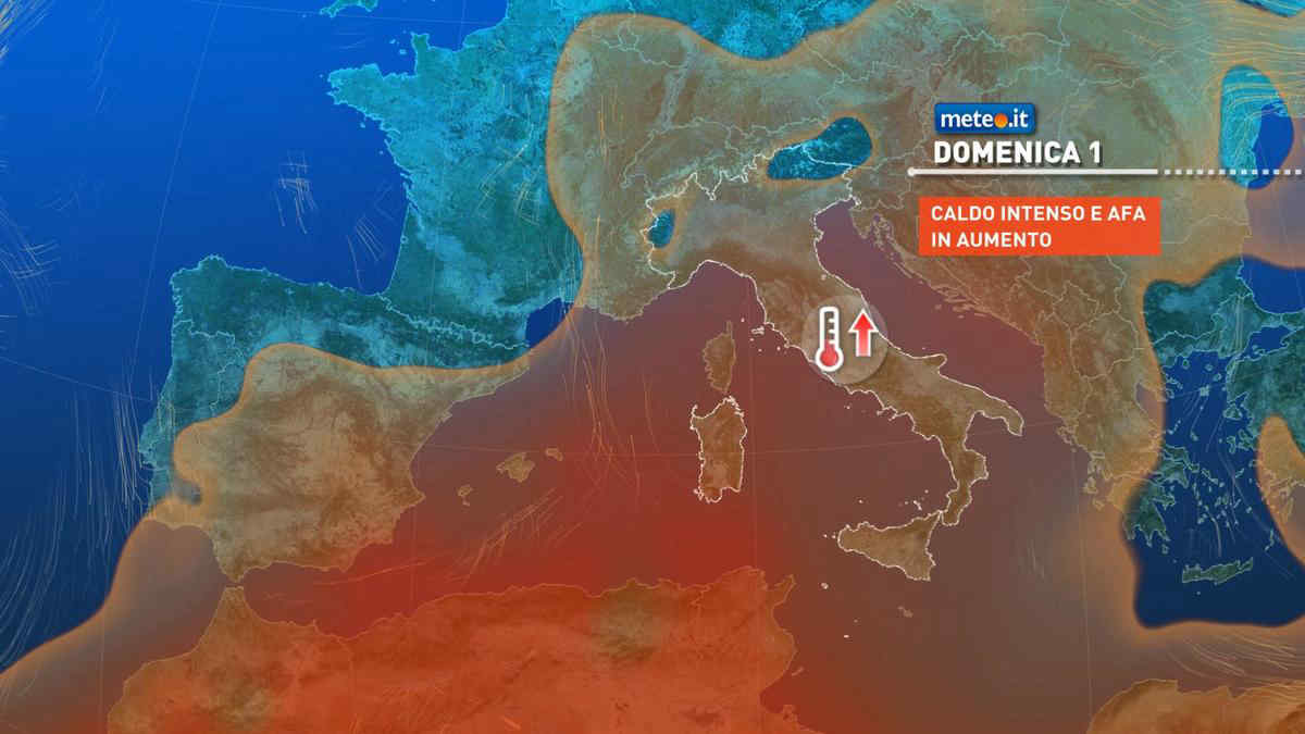 Meteo: caldo africano a inizio settembre, ma anche oltre! La tendenza