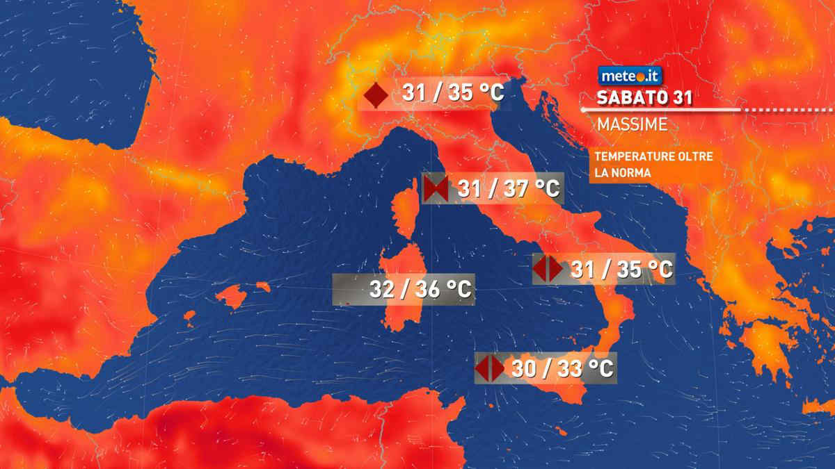 Meteo, settembre al via con caldo anomalo e pochi temporali