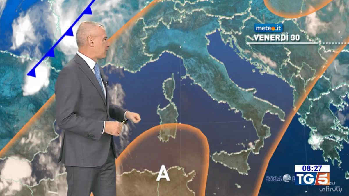 Meteo, finale di agosto con caldo anomalo: picchi di 38 gradi