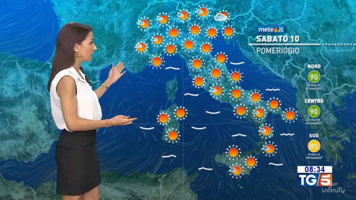 Meteo weekend, ondata di caldo africano no-stop con punte di 40 gradi