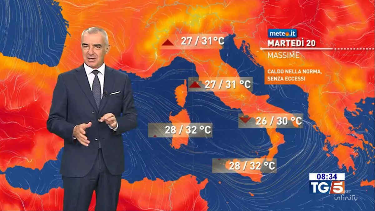 Ultimi temporali sull'Italia, ecco le zone a rischio: le previsioni meteo dal 20 agosto