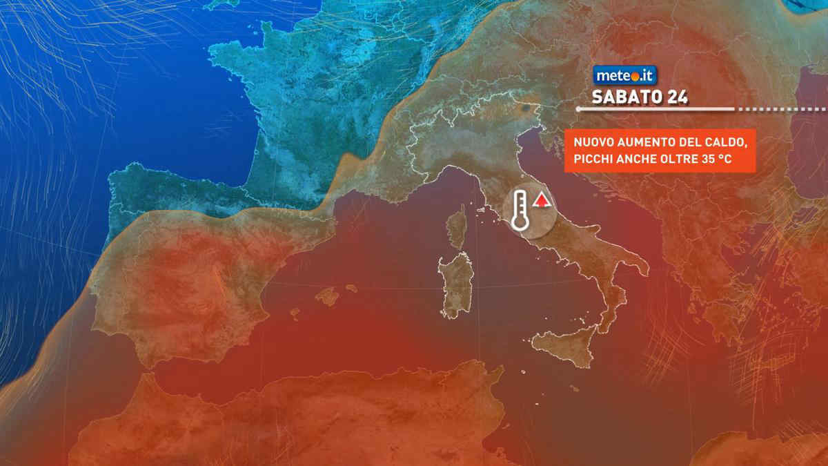 Meteo prossimi giorni: da metà settimana ritornano sole e caldo