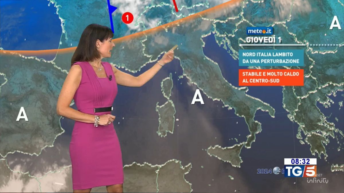 Meteo: 1 agosto con perturbazione in arrivo! Le zone interessate