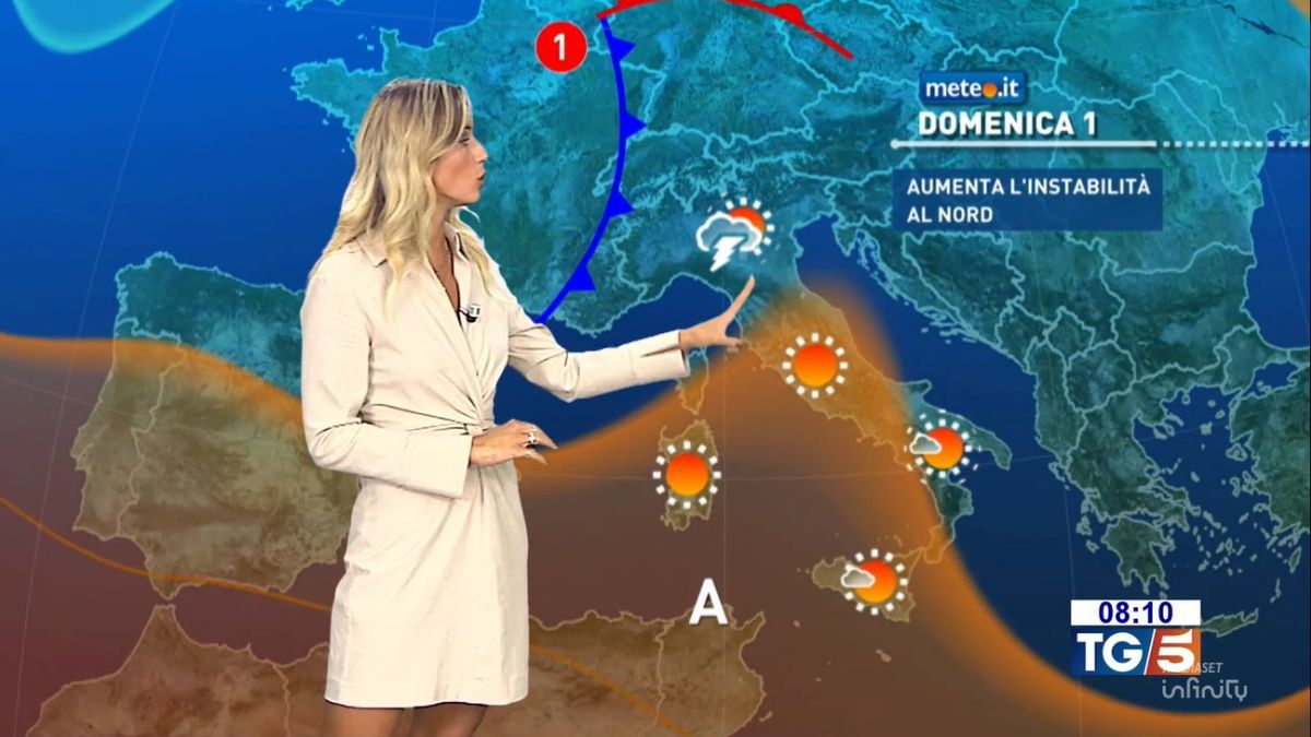 Meteo: ultimo giorno di agosto stabile e caldo. 1 settembre più instabile: ecco dove