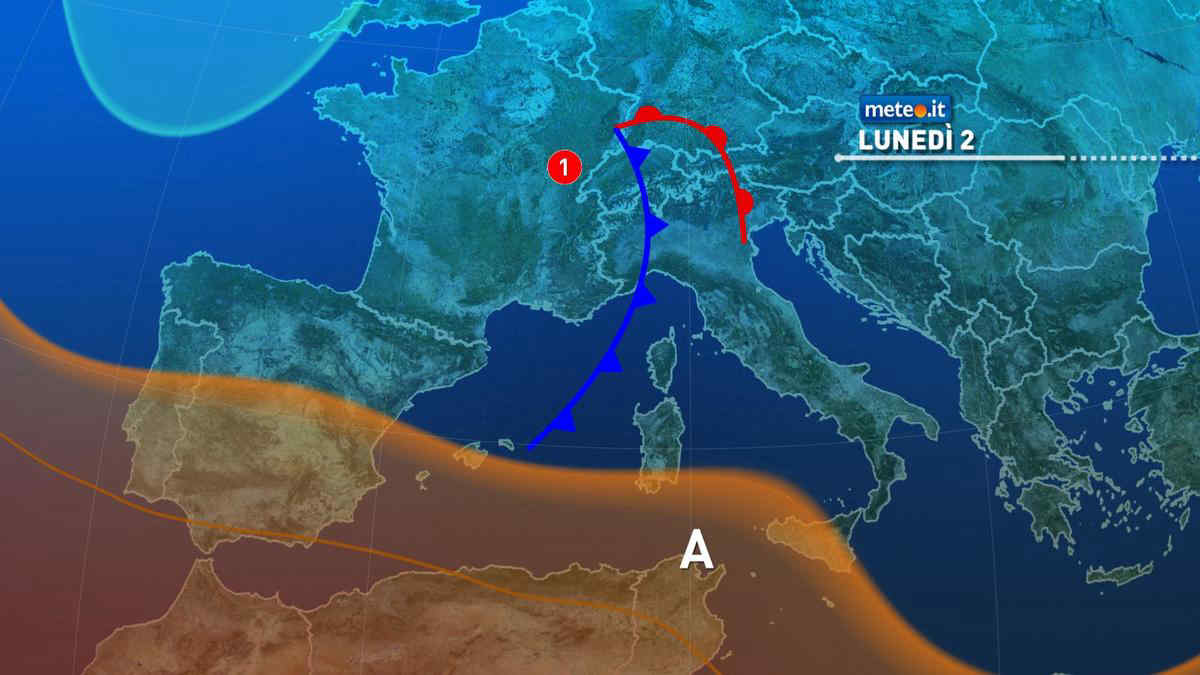 Meteo, 2 settembre più instabile ma ancora molto caldo