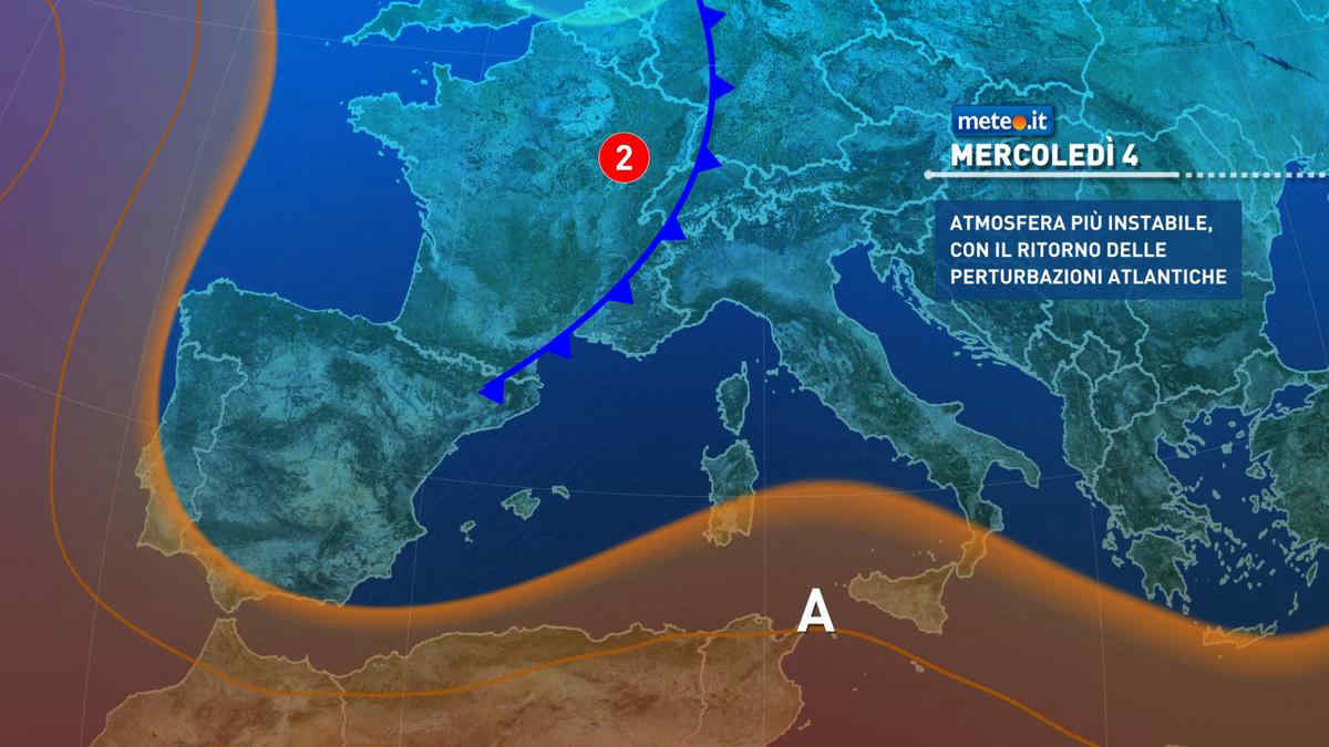 Meteo: forte maltempo nei prossimi giorni con piogge abbondanti. Le zone a rischio