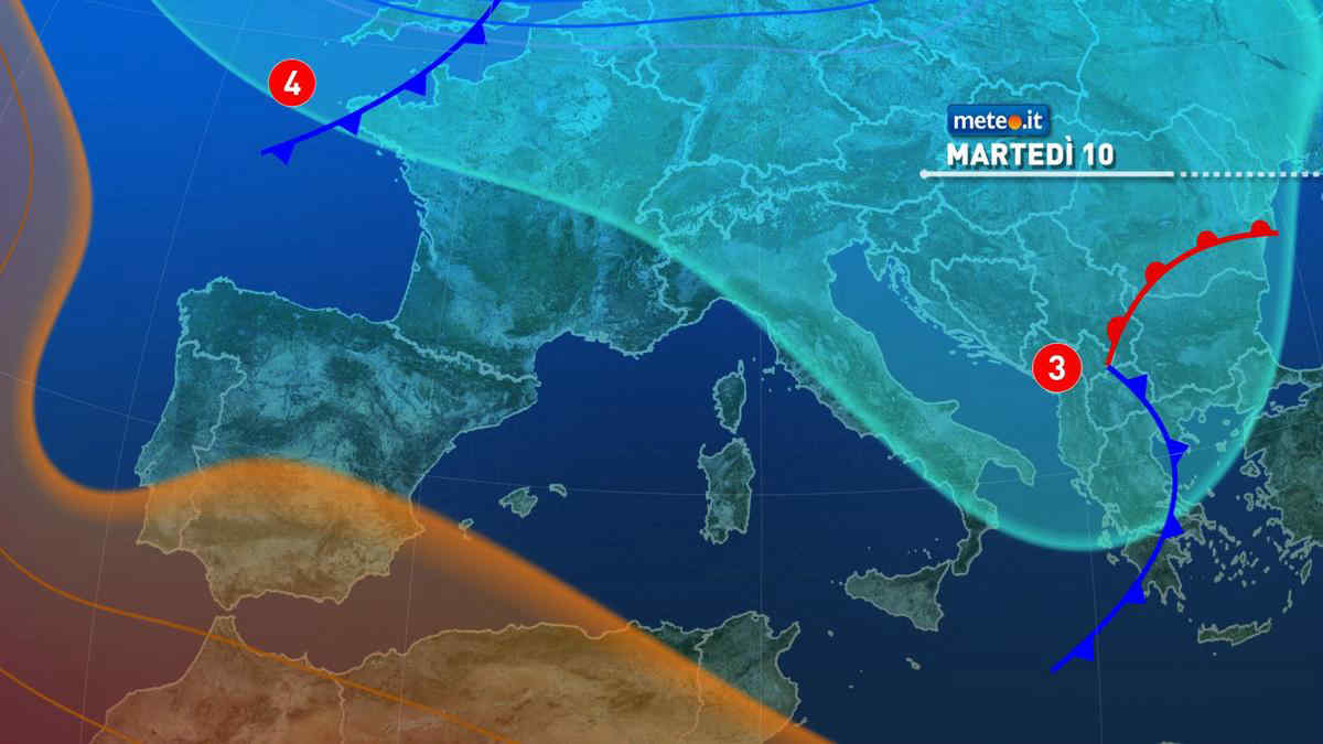 Meteo, domani maltempo in attenuazione poi si profila un assaggio di autunno! Le previsioni dal 10 settembre