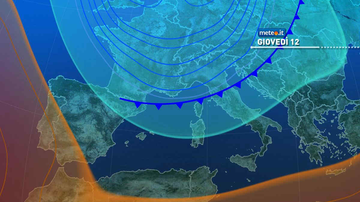 Meteo: in arrivo la tempesta Boris! Venti di burrasca, forti temporali e brusco calo termico