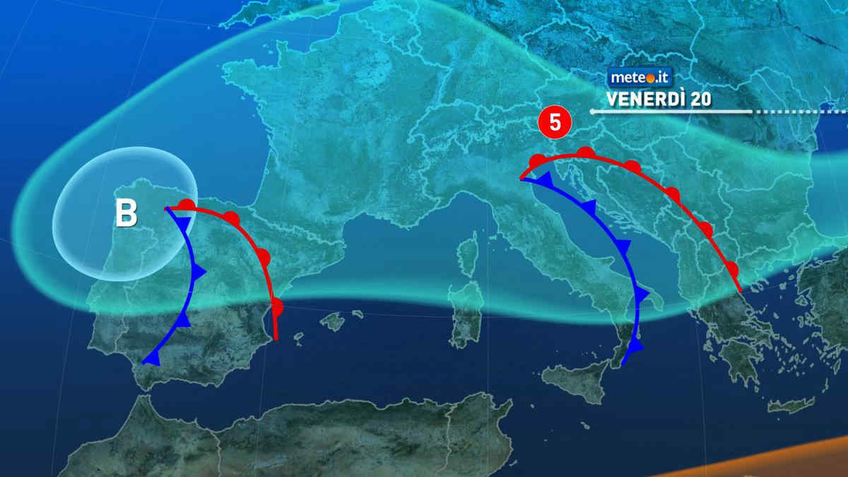 Meteo, dopo il forte maltempo da venerdì 20 migliora