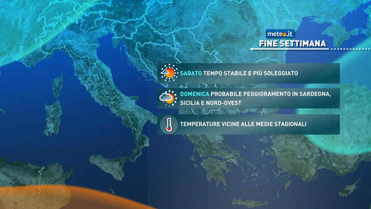 Meteo, 21 settembre con il sole poi nuova perturbazione