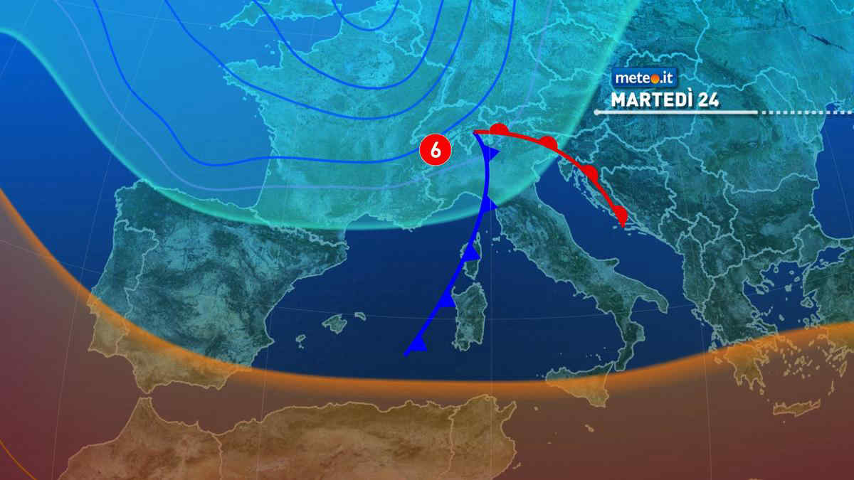 Meteo 24 settembre, perturbazione sull'Italia: dopo la tregua nuove piogge