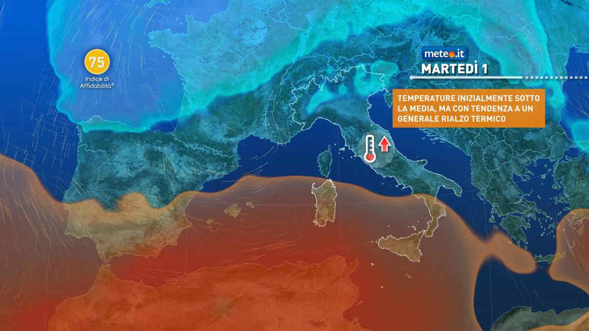 A inizio ottobre uno scenario meteo movimentato: la tendenza da martedì 1