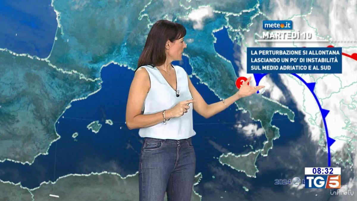 Meteo, dall'11 settembre nuova perturbazione poi tracollo termico