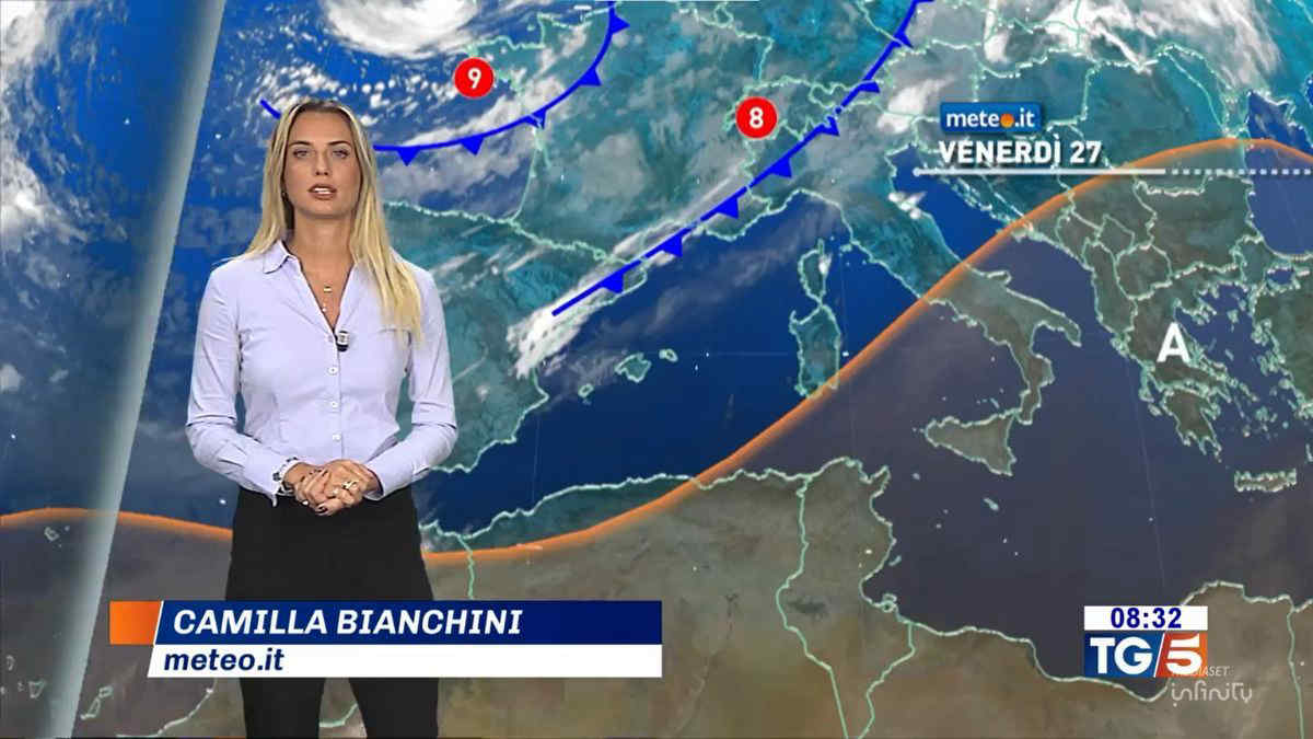 Meteo, Instabile fino a Sabato 28, poi Irruzione di Aria Fredda