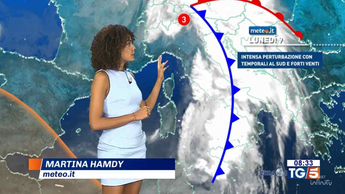 Meteo, insiste la Tempesta Atena: maltempo soprattutto al Sud, con vento forte e rischio di grandine e nubifragi