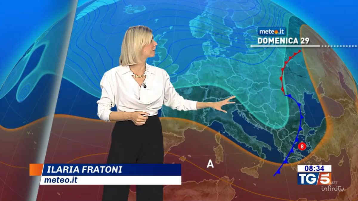 Meteo, domenica 29 irruzione di aria fredda: temperature in picchiata anche al Sud! Le previsioni