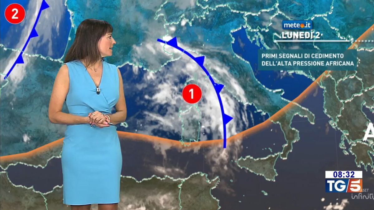 Meteo: lunedì 2 con temporali e rischio nubifragi. Ecco dove