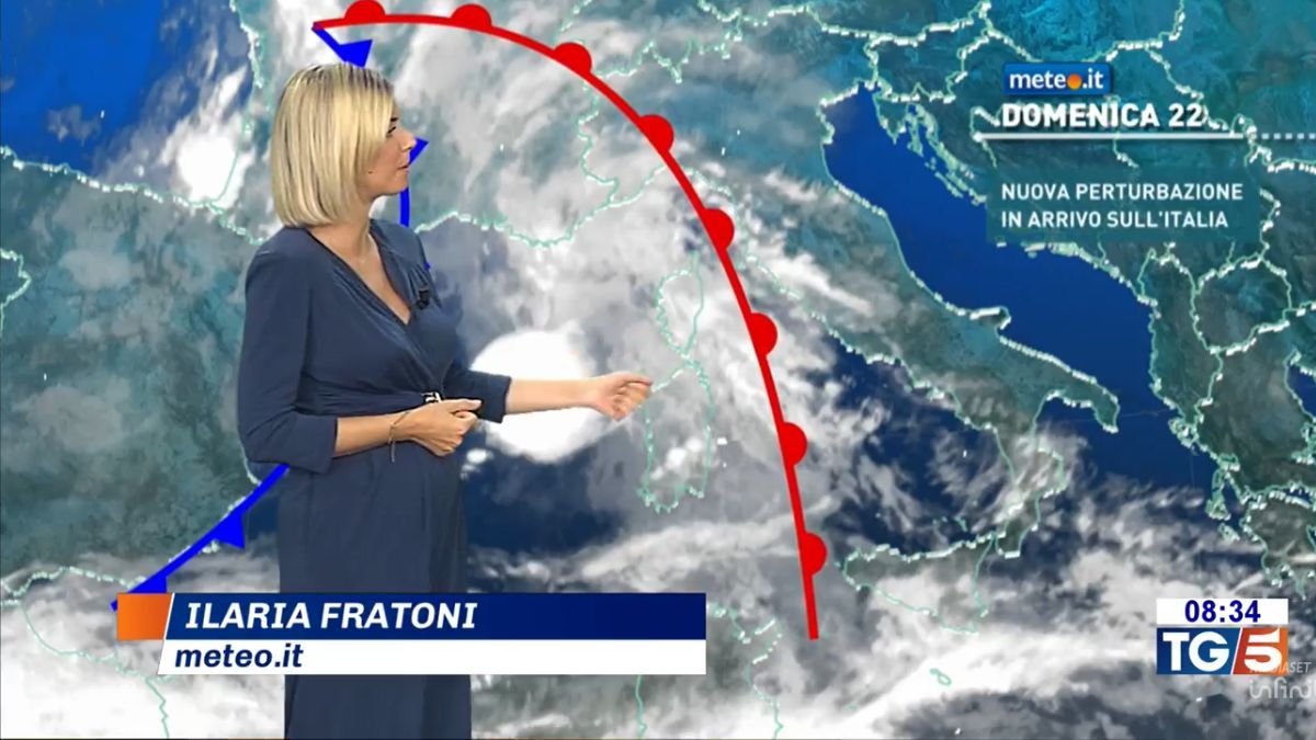 Meteo: oggi (22 settembre) via a una nuova fase di maltempo. Le zone a rischio criticità