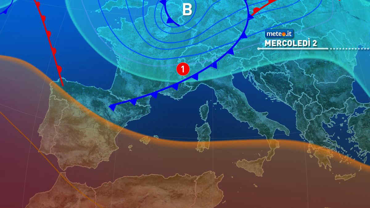 Meteo, 2 perturbazioni in arrivo: attenzione al forte maltempo! Tempistiche e zone più a rischio dal 2 ottobre