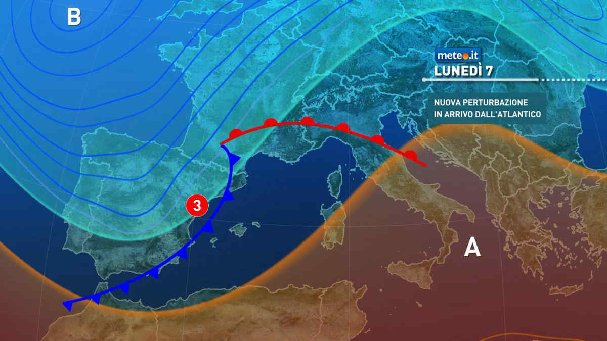 Meteo, 7-8 ottobre con forte maltempo: rischio nubifragi