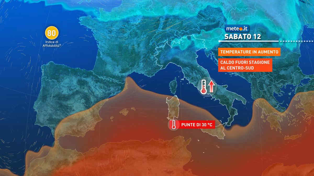 Meteo, weekend del 12-13 ottobre stabile e mite