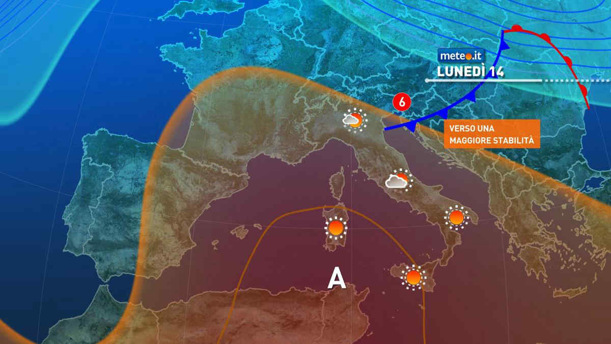 Meteo: anticiclone in rinforzo ma domani arriva ancora qualche pioggia, ecco dove. Le previsioni dal 14 ottobre