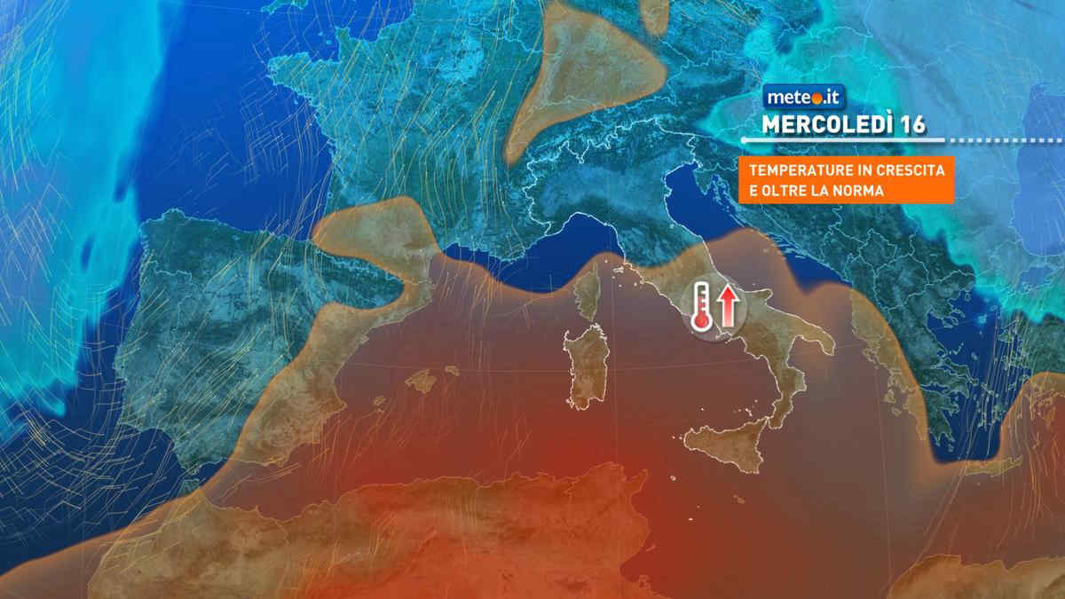 Dall'anticiclone al maltempo: 4 perturbazioni in arrivo da mercoledì 16 ottobre! La tendenza meteo