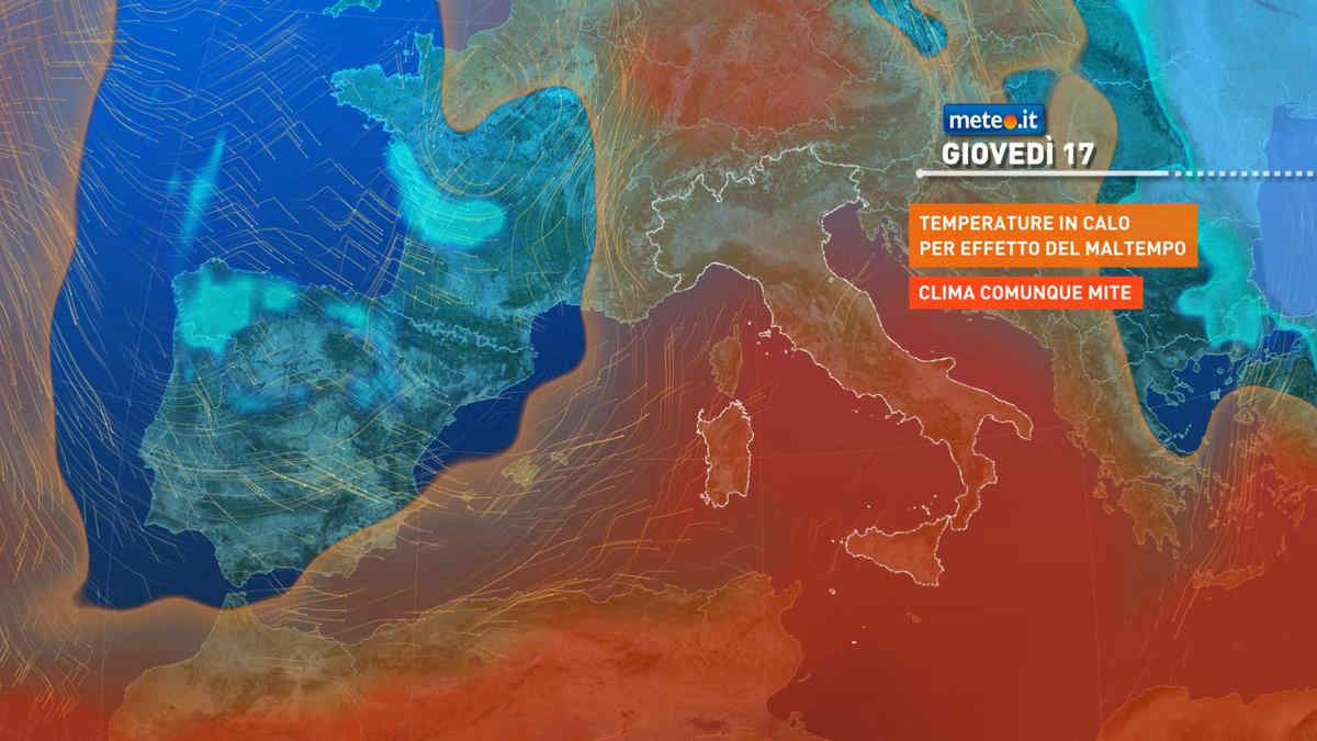 Meteo, nuova fase di maltempo in arrivo: la tendenza