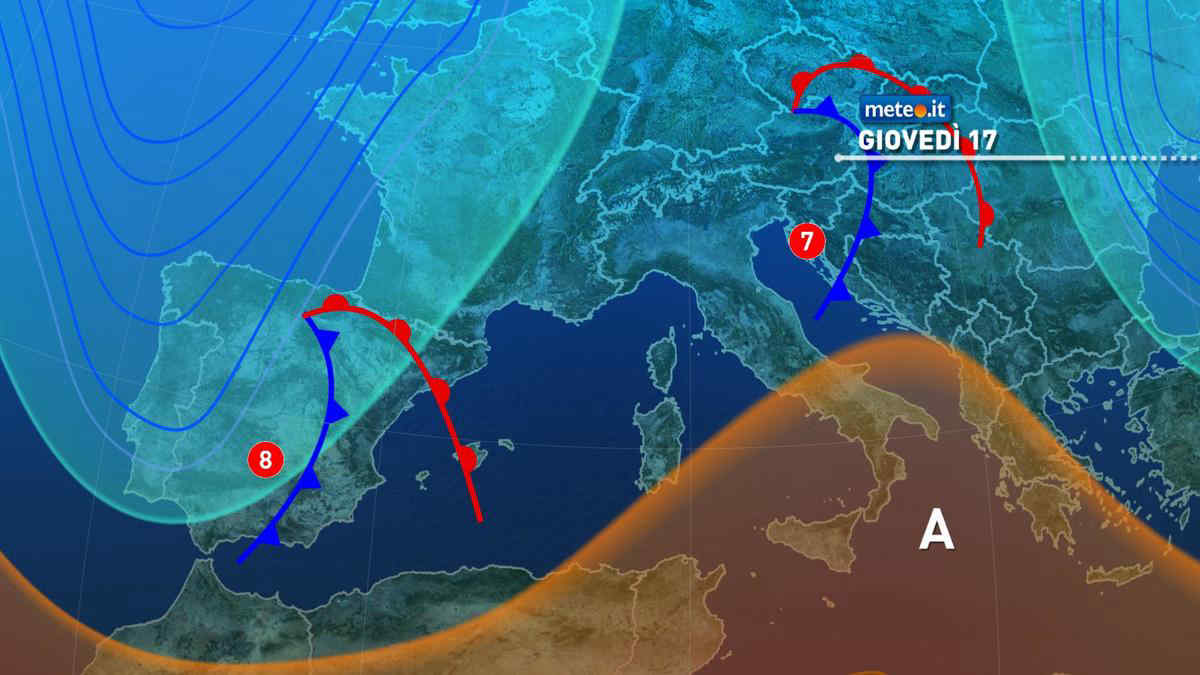 Meteo, domani maltempo per molte regioni: quanto durerà? Le previsioni dal 17 ottobre