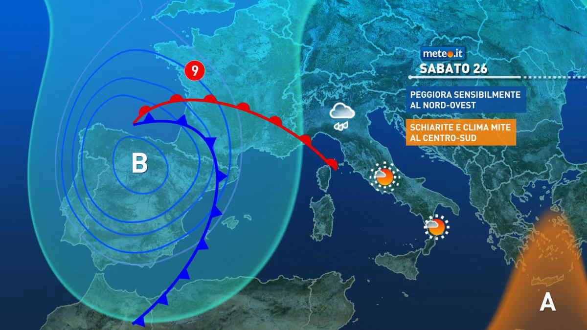 Meteo, weekend a rischio forte maltempo per alcune regioni: ecco quali