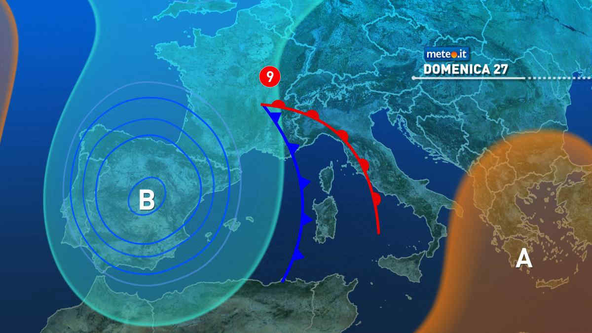 Meteo: maltempo nelle prossime ore! Molta pioggia tra Liguria, Piemonte e Val d'Aosta