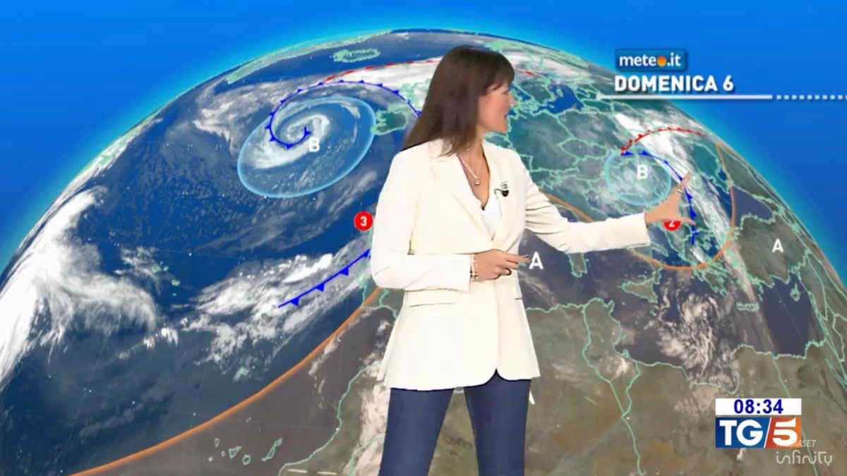 Meteo, in arrivo un'intensa perturbazione: 7-8 ottobre a rischio forte maltempo