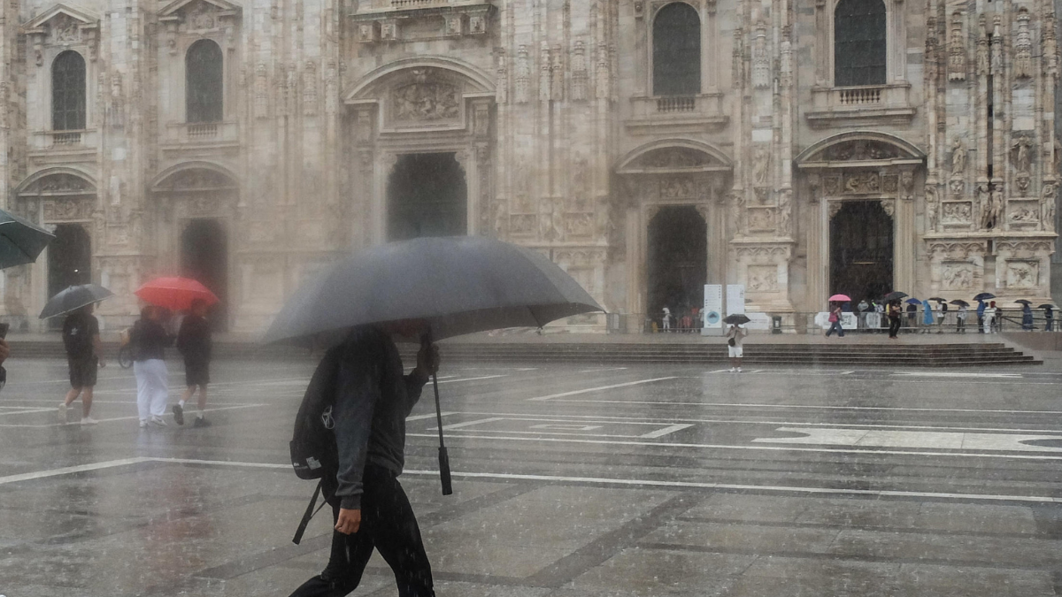 Pesante ondata di Maltempo: allerta meteo al Centro-Nord martedì 8 per pioggia forte