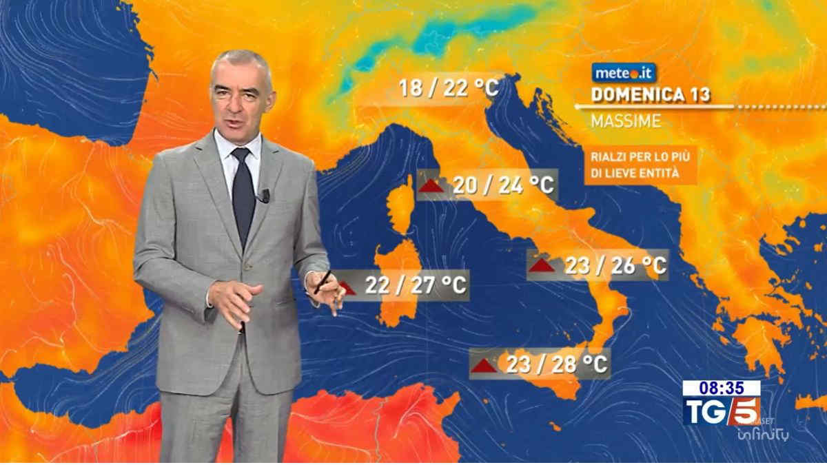 Meteo 13 ottobre, torna l'anticiclone! Poche piogge nelle prossime ore, ecco dove