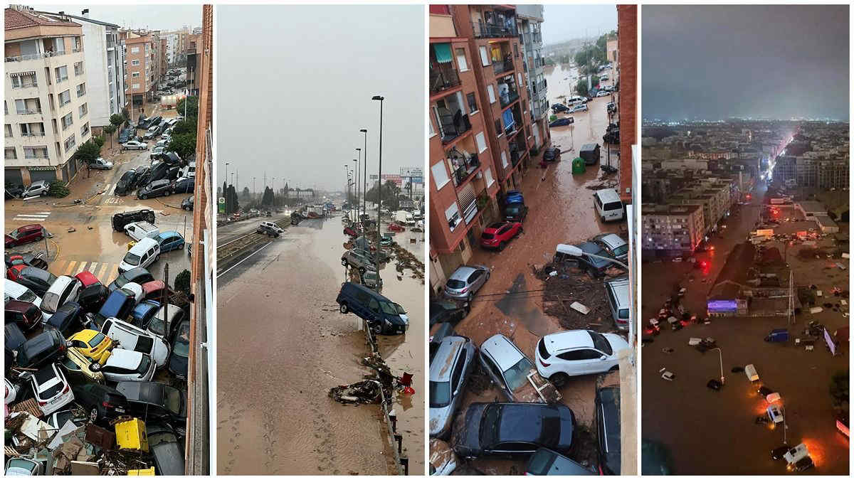 Meteo, maltempo: alluvioni in Spagna, oltre 60 morti a Valencia - Le immagini