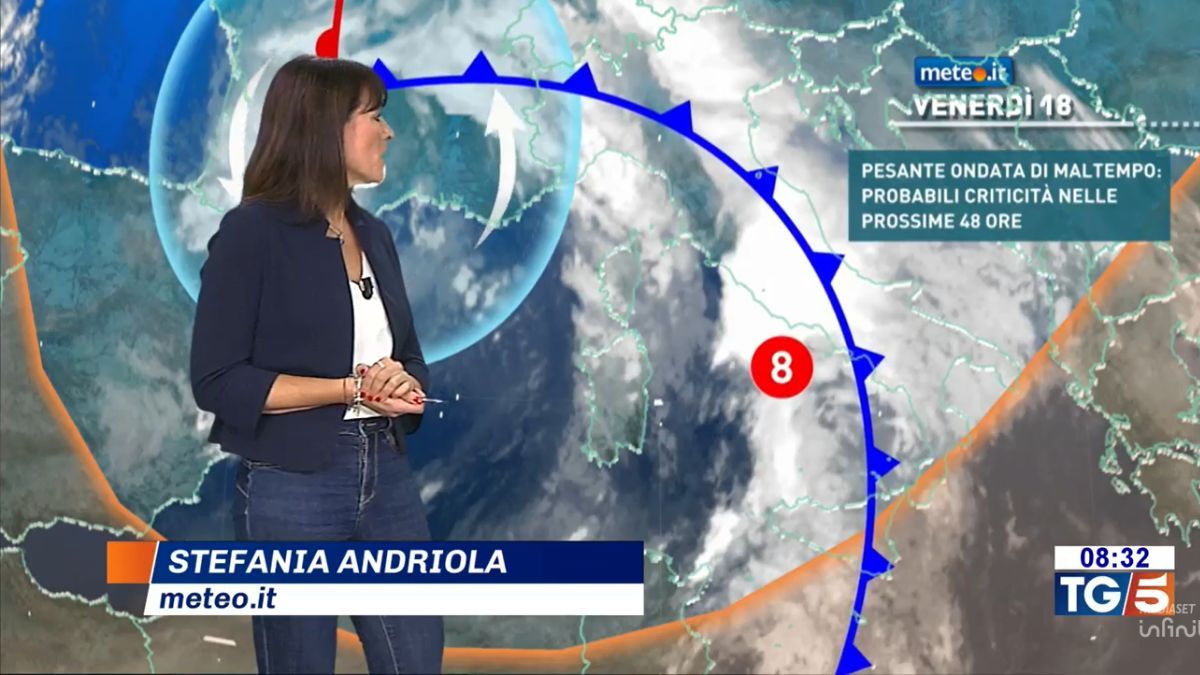 Meteo: oggi (18 ottobre) maltempo diffuso e rischio criticità. I dettagli