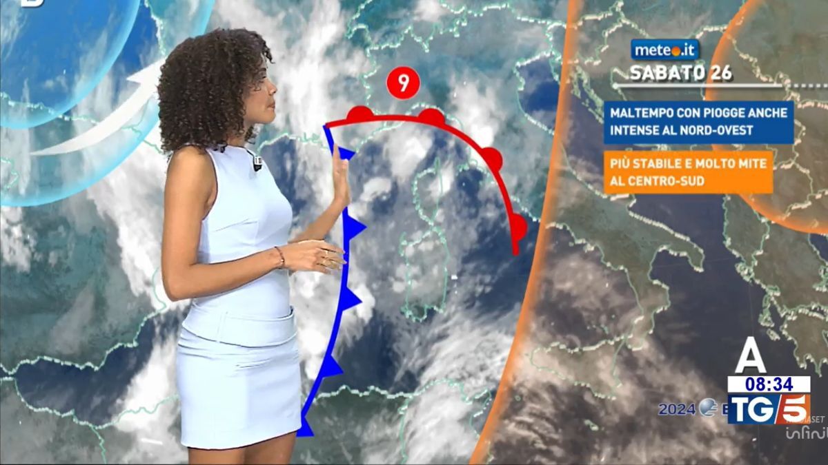 Meteo: 26-27 ottobre con forte maltempo. Le zone a rischio nubifragi