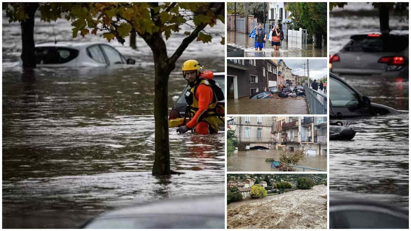 Violenta alluvione anche in Francia: molte le aree completamente allagate