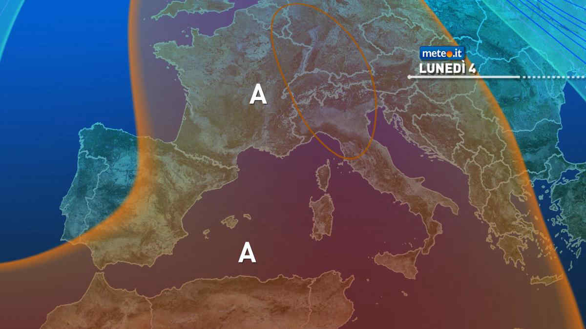 Meteo, la settimana inizia con tempo stabile e clima mite